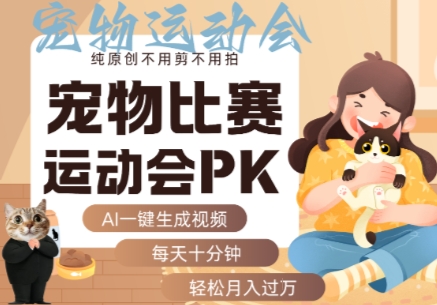 AI魔法宠物赛 每日10分钟 月入过万不是梦-九零创业网