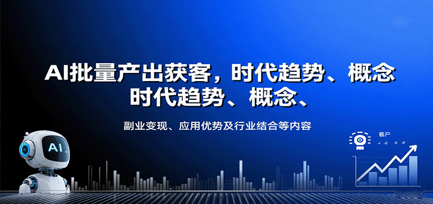 AI赋能批量获客 趋势 变现新机遇-九零创业网