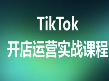TikTok开店实战 跨境电商全流程解析-九零创业网