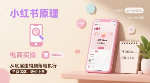 小红书电商攻略 原理揭秘+实操步骤全解析