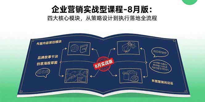 企业营销实战全攻略 策略设计至落地执行四维课程-九零创业网