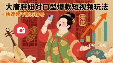 大唐胖妞对口型 笑点满满爆千粉