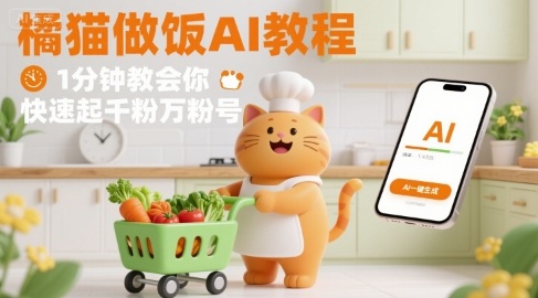 橘猫神厨秀 一招轻松上百万粉