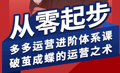 海神拼多多运营高阶攻略 8月全新升级版-九零创业网
