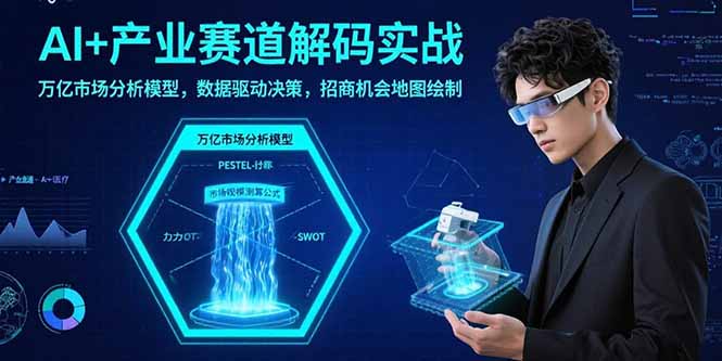 AI赋能产业赛道 解码万亿市场决策图-九零创业网