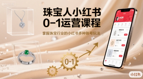 珠宝行业小红书运营攻略 解锁账号玩法新境界-九零创业网