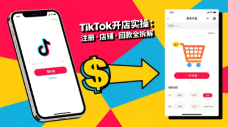 TikTok开店投流全攻略 大熊跨境进阶课揭秘-九零创业网