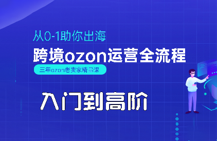 悟空跨境OZON全攻略 入门到高阶一步到位-九零创业网