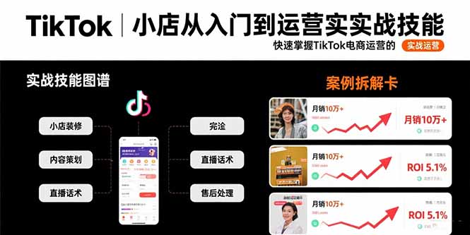 TikTok电商入门到精通 实战运营全攻略速成