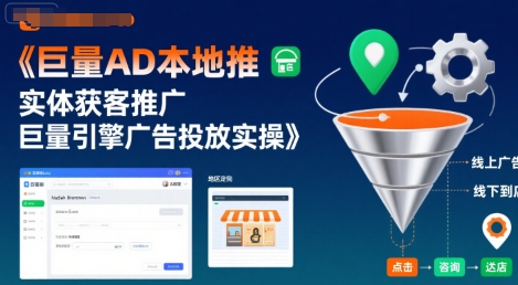 巨量AD本地推 高效获客广告投放实战指南