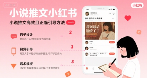 小说推文转化秘籍 高效引导技巧全解析