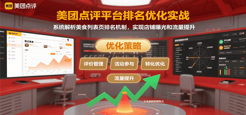 揭秘美团美食排名 优化策略提升店铺曝光-九零创业网