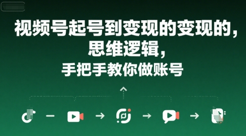 视频号起号变现全攻略 轻松打造爆款账号秘诀-九零创业网