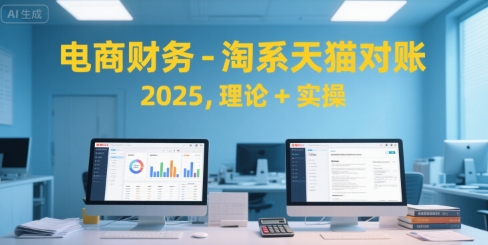 2025淘系天猫对账 财务理论与实践新攻略-九零创业网
