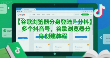 谷歌浏览器分身多抖音号登录教程速成法-九零创业网