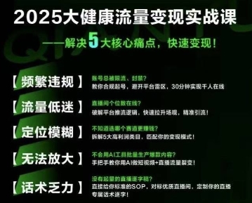 大健康万亿蓝海 三月底揭秘新增长8.0课-九零创业网