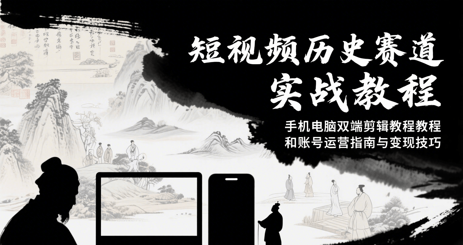 短视频历史赛道剪辑与运营变现全攻略-九零创业网