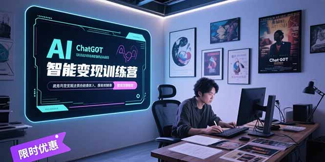 AI赋能 多渠道变现攻略训练营