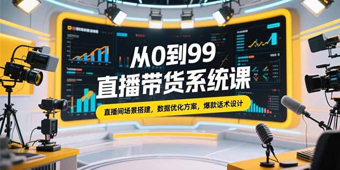 打造爆款直播间 搭建 优化 话术全攻略-九零创业网