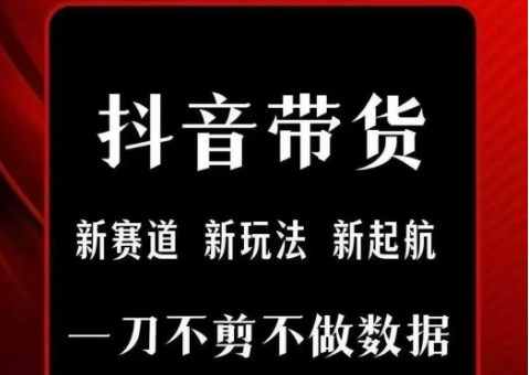 抖音日更不剪辑 带货佣金轻松赚-九零创业网