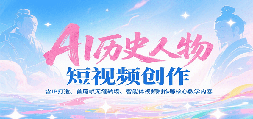 AI历史人物 IP重塑与智能视频制作传奇之旅