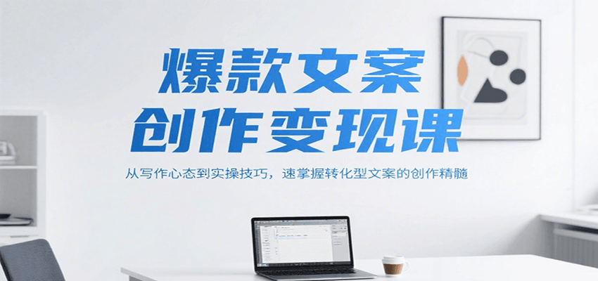 爆款文案速成 心态技巧 变现秘籍一网打尽-九零创业网