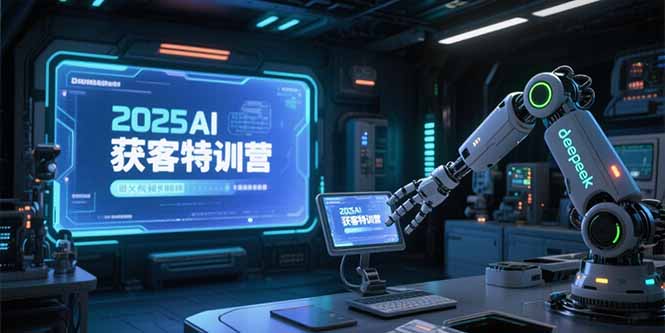 2025AI获客特训营 图文视频全制作 DeepSeek实操教学速成班