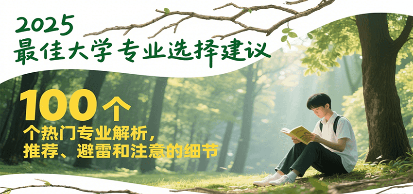 2025热门专业解析 避雷指南 明智选专业