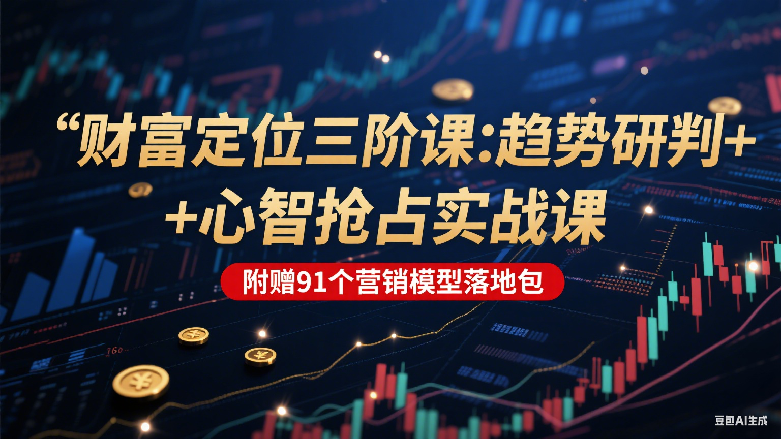 财富定位三阶 趋势洞察+心智制胜 91模型包实战赋能
