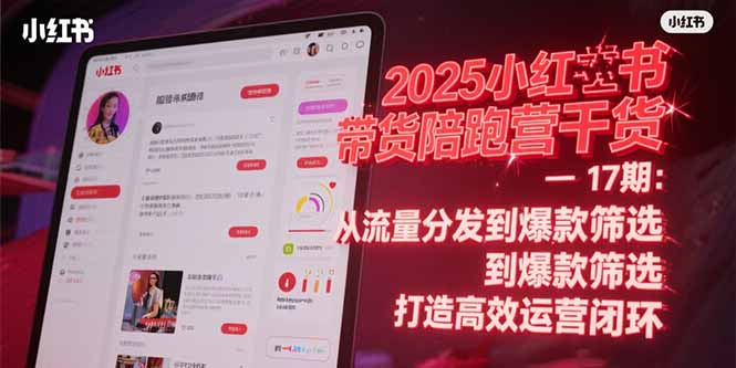 2025小红书运营秘籍 流量转化与爆款挖掘技巧解析