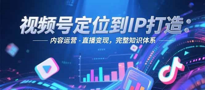 视频号IP打造攻略 搭建 运营 直播盈利全解析
