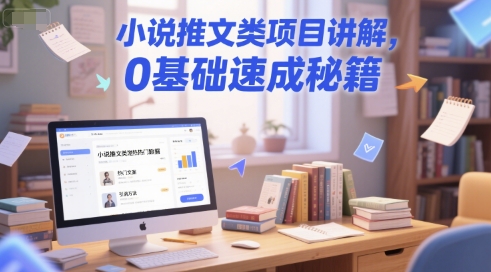 小说推文速成宝典 新手必看20字秘籍-九零创业网