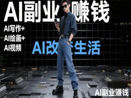 AI赋能生活 写作绘画视频 副业增收新潮流-九零创业网