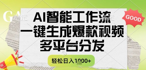 AI赋能内容创作 一键爆款书单视频 多平台收益翻倍