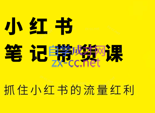 张宾小红书带货课 5月更新 揭秘笔记带货技巧