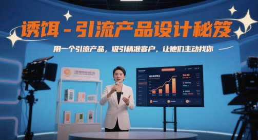诱饵设计秘籍 一招制胜 精准引流客户主动上门-九零创业网