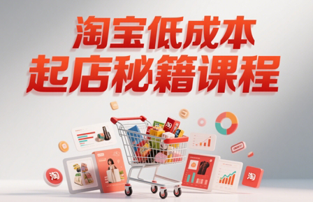 子枫淘宝课 低成本开店秘籍速成