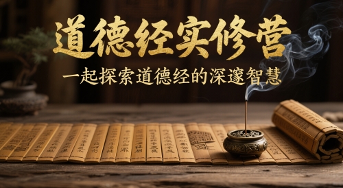道德经实修营 深度悟道 智慧启航