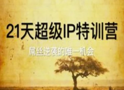 21天逆袭特训营 屌丝翻身黄金契机