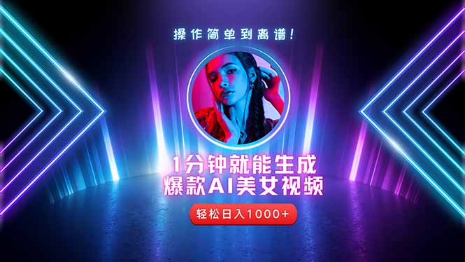 2025年AI短视频副业 零基础打造爆款账号攻略-九零创业网