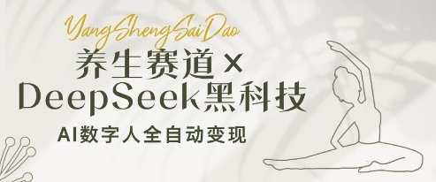 AI赋能养生 DeepSeek黑科技助力小白月入过万-九零创业网