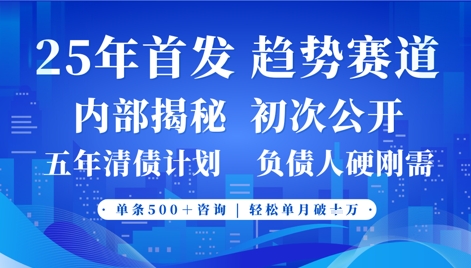 2025年新锐赛道 客源涌动 月入W+ 事业新篇章-九零创业网