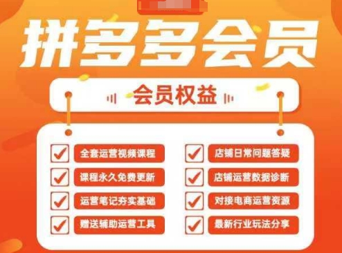 2025拼多多运营精讲40课 全链路实战教学速成