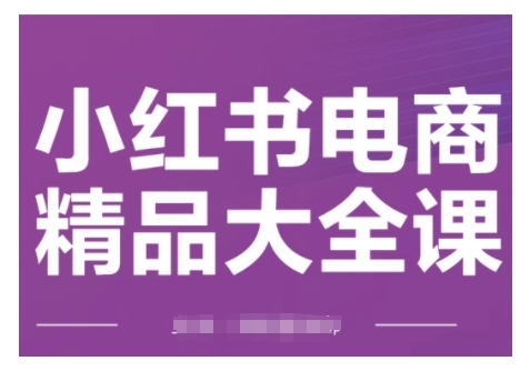 小红书电商速成宝典 引流爆单 轻松运营新攻略