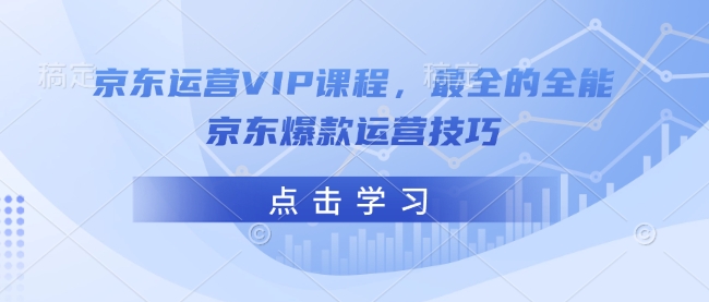 京东VIP课程全攻略 打造爆款运营秘籍一网打尽-九零创业网