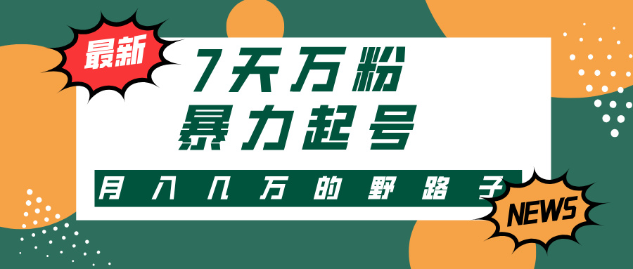 快手快速万粉 新手变现攻略 轻松月入可观-九零创业网