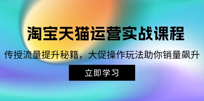 淘宝天猫大促流量秘籍 销量飙升实战攻略-九零创业网