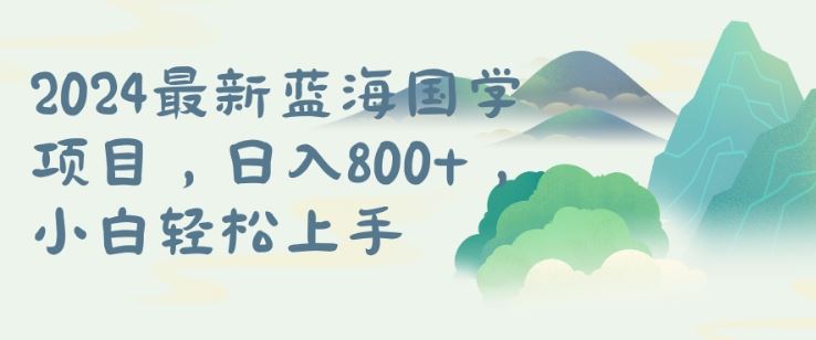 国学项目蓝海矩阵 从0到1的创业揭秘之旅