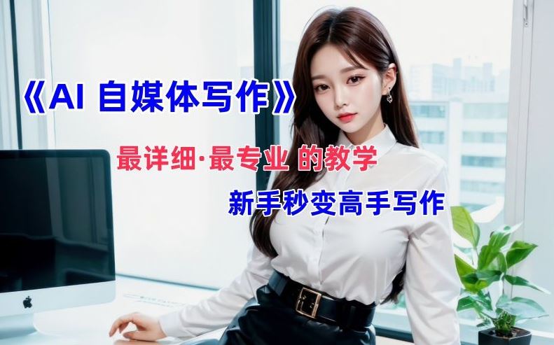 AI自媒体写作速成宝典 新手变高手 全方位攻略-九零创业网