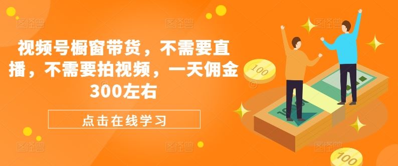 零直播视频 轻松日赚300 视频号橱窗带货新攻略